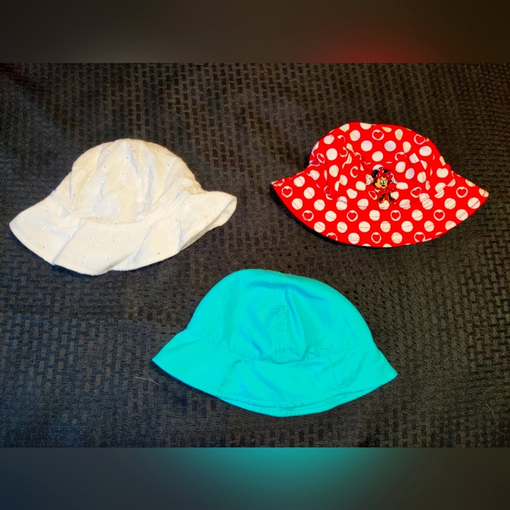 3 baby summer hats